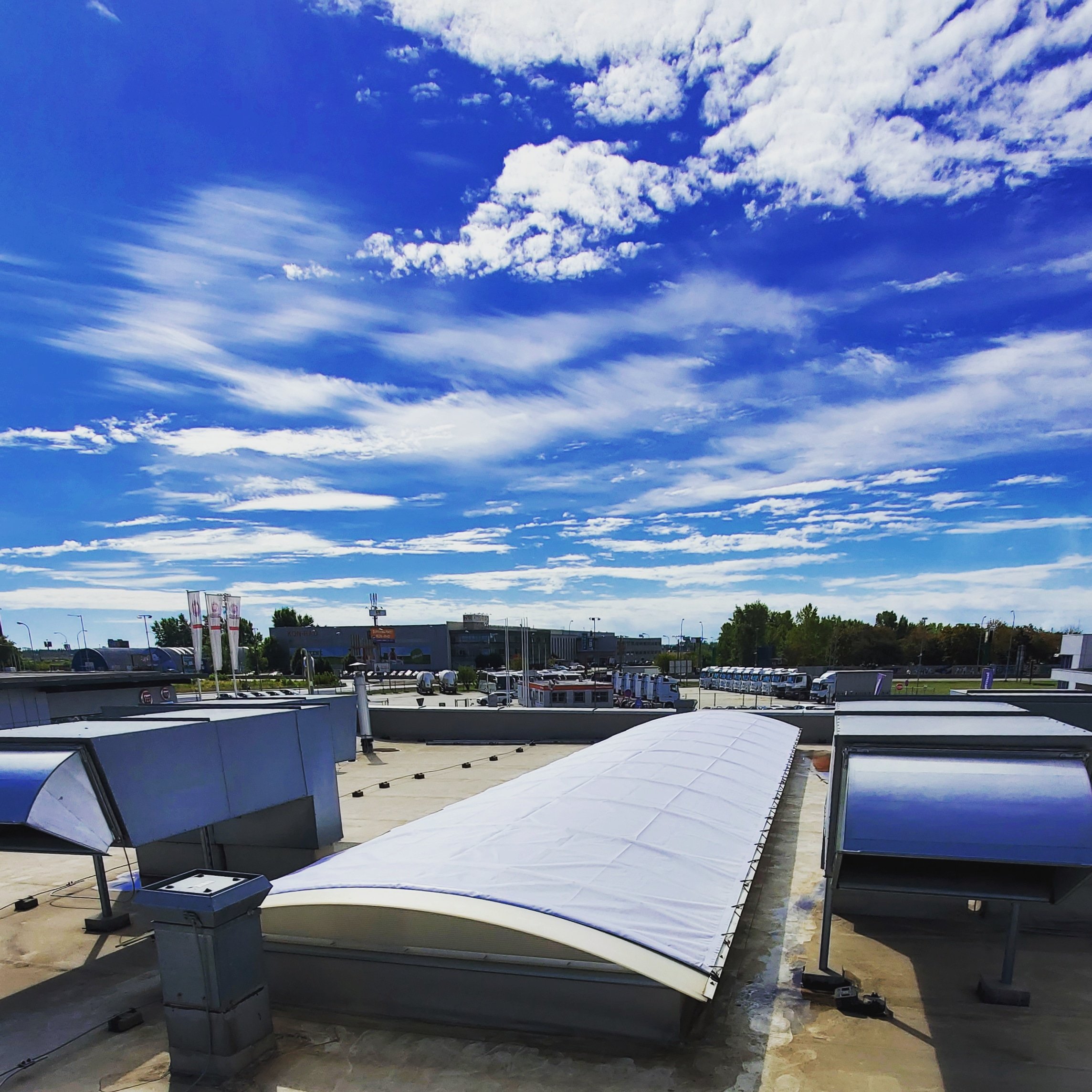 Projekt: Zatienenie oblúkového svetlíka